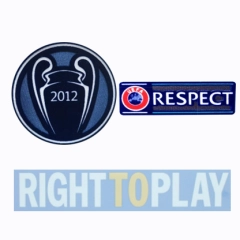 UCL Titleholder 12 + Respect + Back Sponsor
